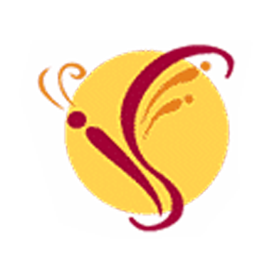 The image shows a logo with the letters A and T in stylized font, set against a background that includes a splash of water droplets and a graphic element resembling a paint palette.